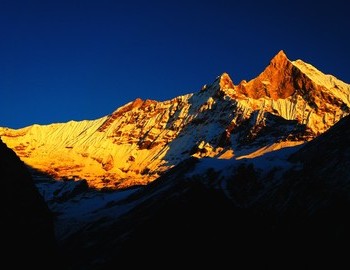 Свещеният връх на Хималаите - Мачапучре