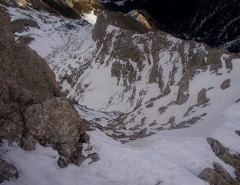 Зимен Пирин - изкачване на Вихрен по Джамджиев ръб