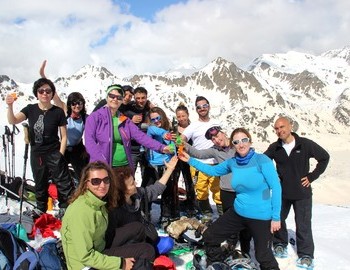 С Алекстрек в Пирин - зимно изкачване на върховете Дисилица и Джано /09-10.04.2016/